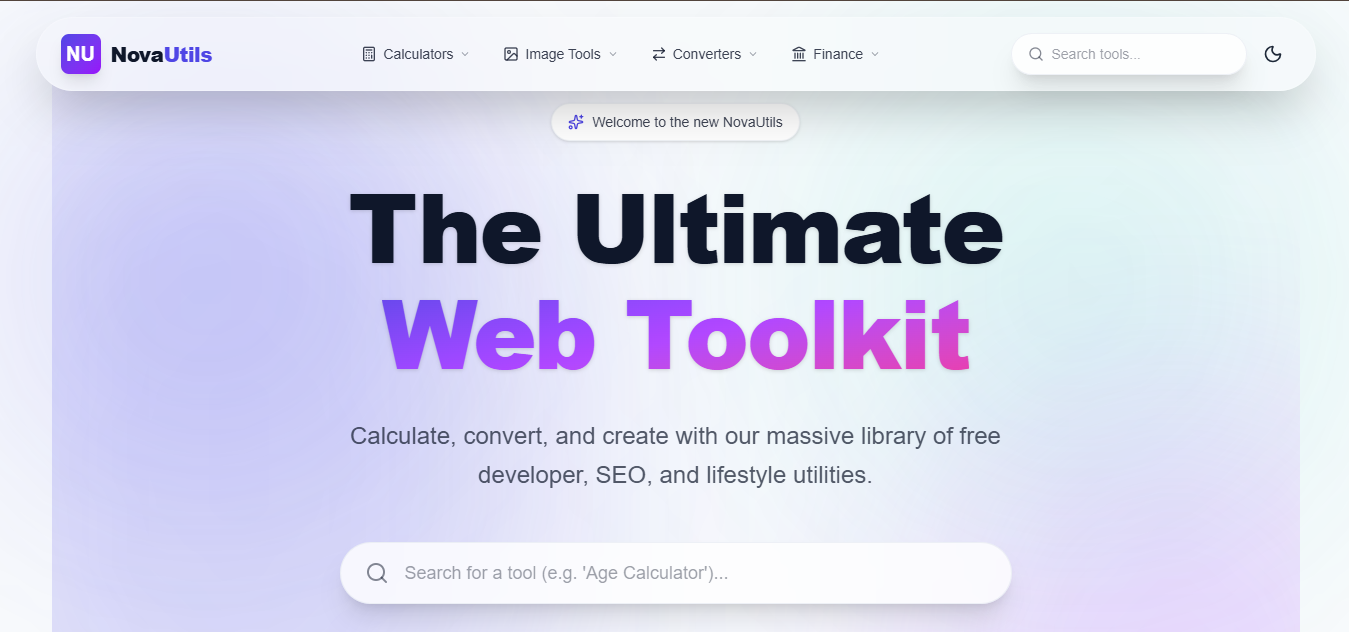 NovaUtils - The Ultimate Web Toolkit